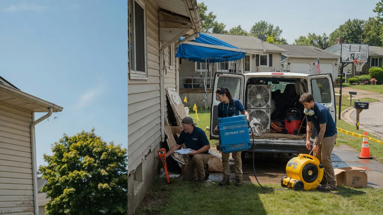 Ceiling Leak Cleanup in Carbon Hill, OH near me